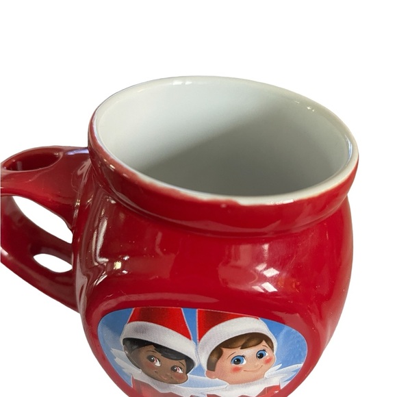 Elf On the Shelf Coffee Mug Red - Christmas Fun - Hot Chocolate - Picture 8 of 11